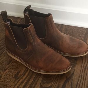 Red wing shoes Chelsea boots